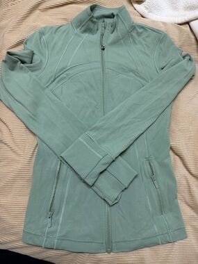 Lululemon Athletica Sage Green Define Jacket